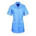 Premier Vitality healthcare tunic Mid Blue/ White